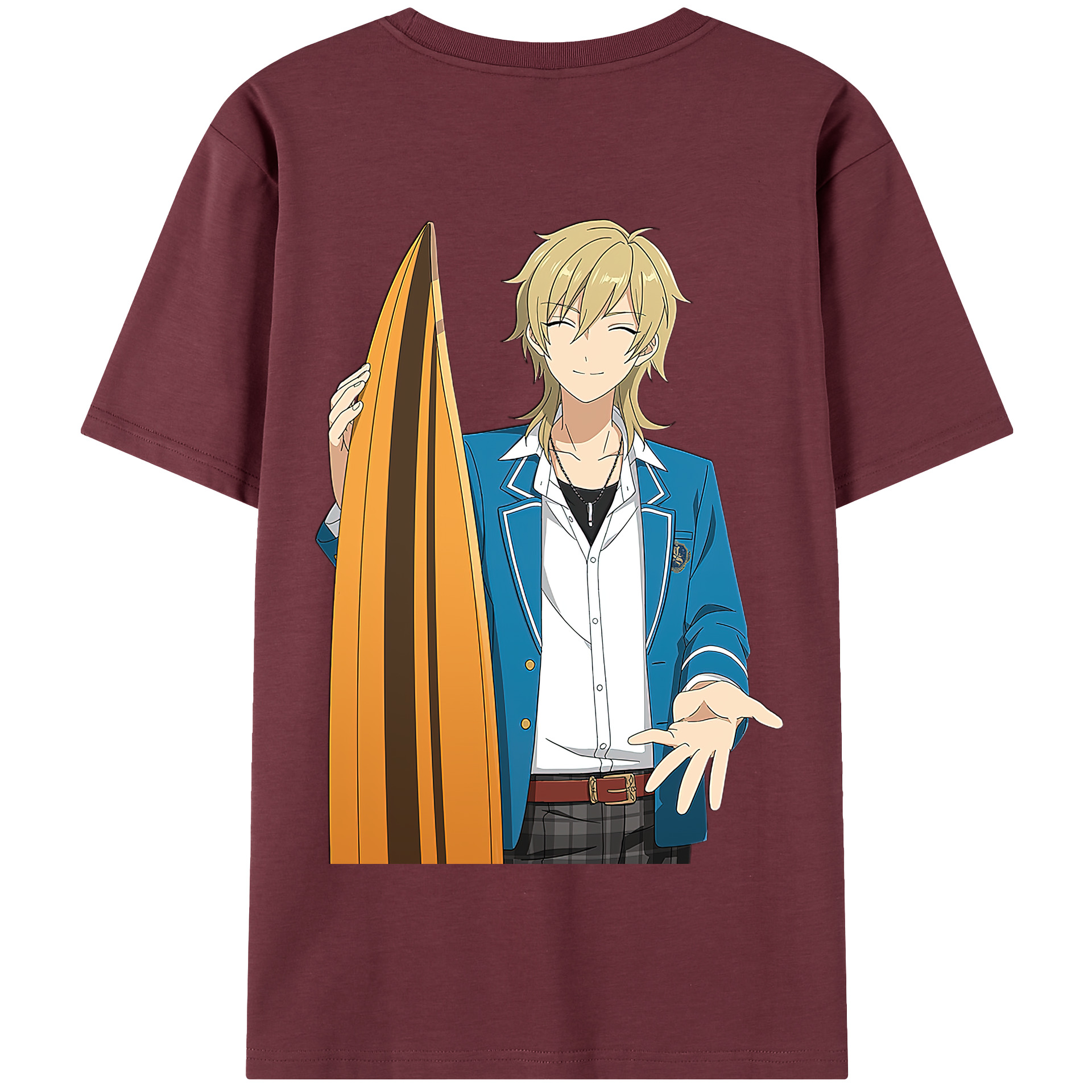 （画像用） あんさんぶるスターズ! Ensemble Stars 綿100％半袖Tシャツ（背面プリント）